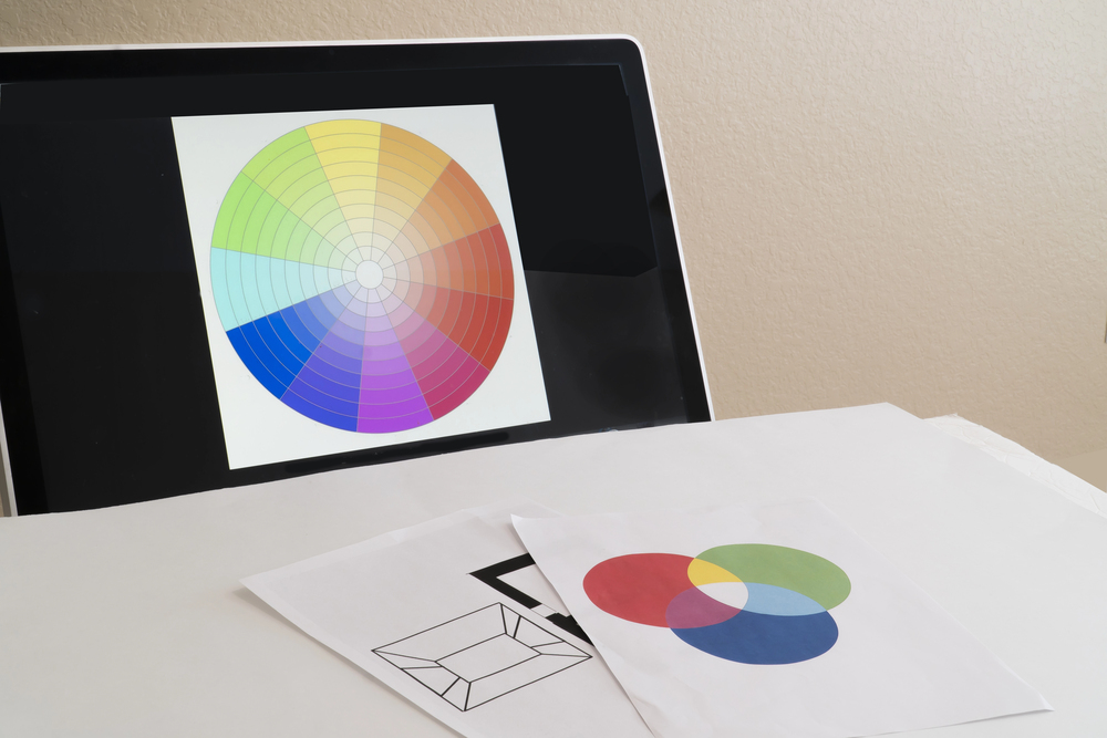 culori complementare pe foi A4