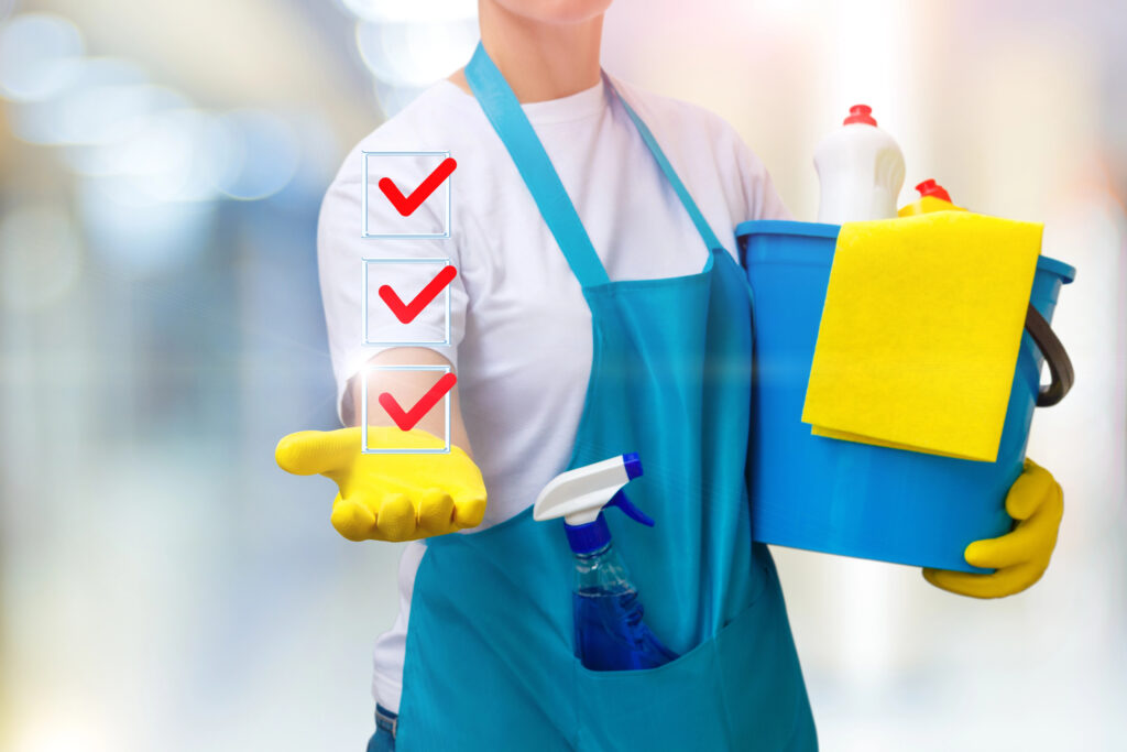 checklist materiale curatenie