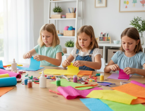 Activități cu hârtie creponată: 5 idei creative pentru copii – flori, decorațiuni și alte proiecte pas cu pas