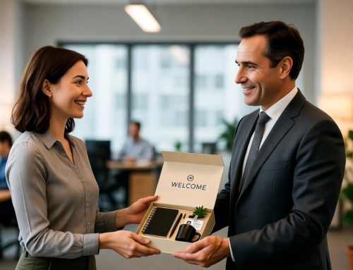 Kit de bun venit pentru angajații noi: ce articole de birou include un welcome package complet