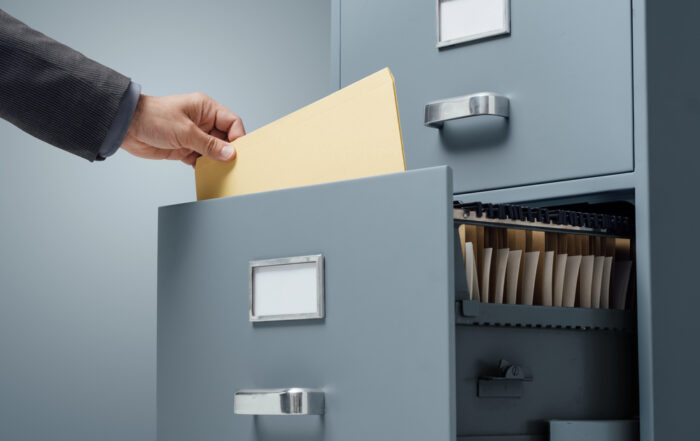 Dulap metalic pentru arhivare