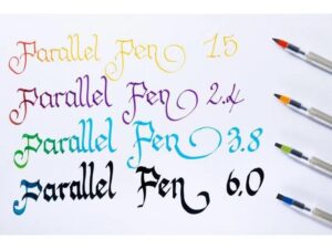 parallel pen scris caligrafic